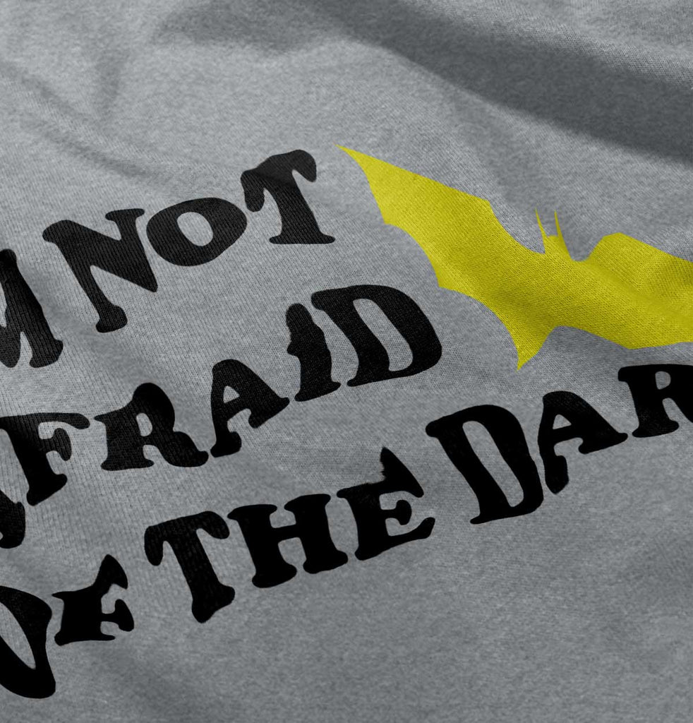 Afraid of Dark Infant Toddler T Shirt-Direct To Garment Print-Brisco Baby