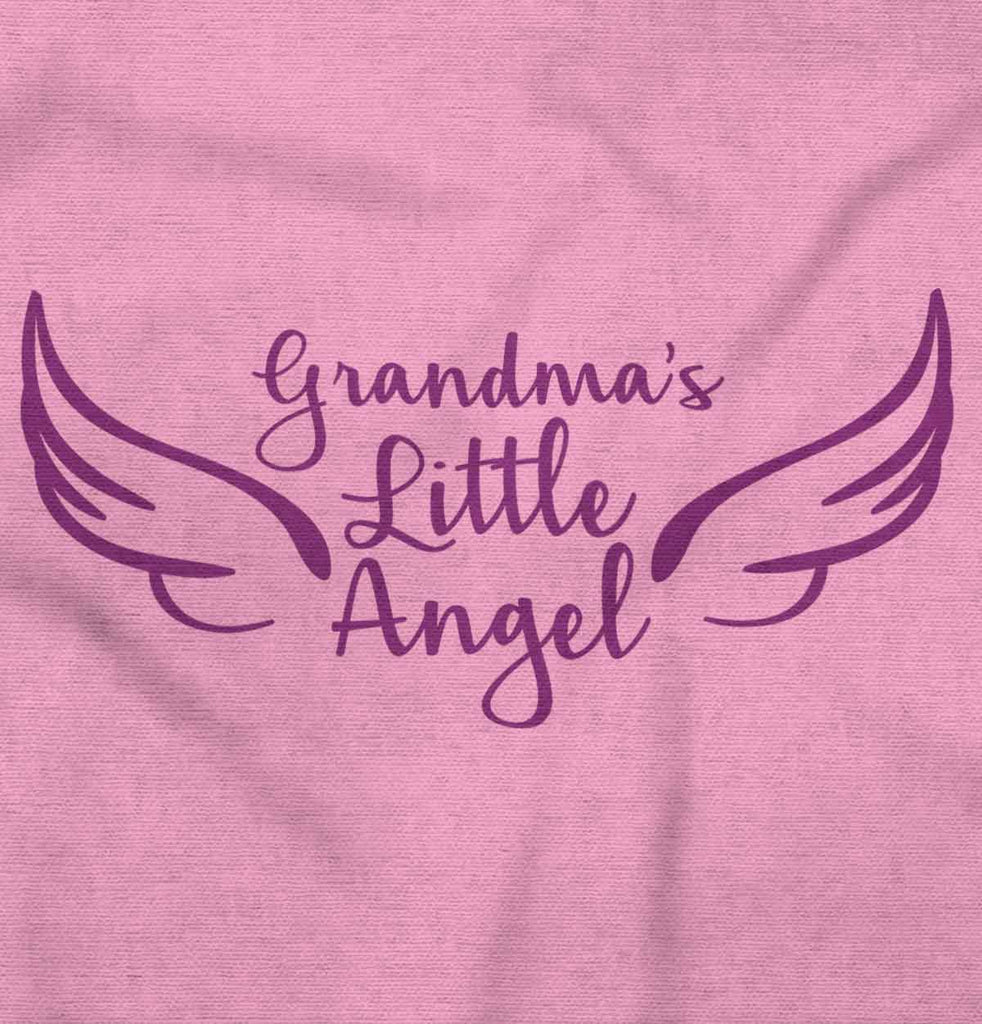 Grandma's Little Angel Infant Toddler T Shirt-Direct To Garment Print-Brisco Baby