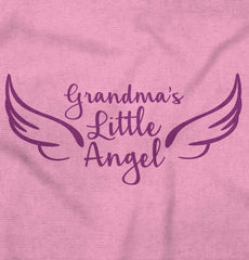 Grandma's Little Angel Infant Toddler T Shirt-Direct To Garment Print-Brisco Baby