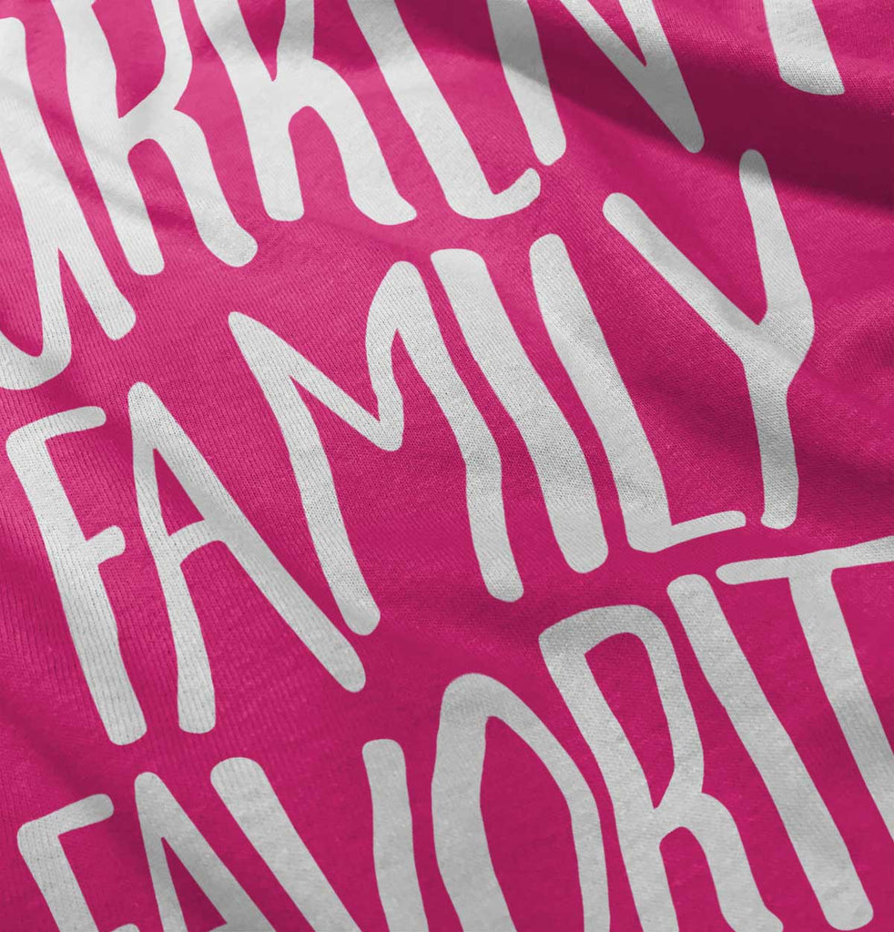 Family Favorite Toddler Ruffle Bottom Tee-Direct To Garment Print-Brisco Baby