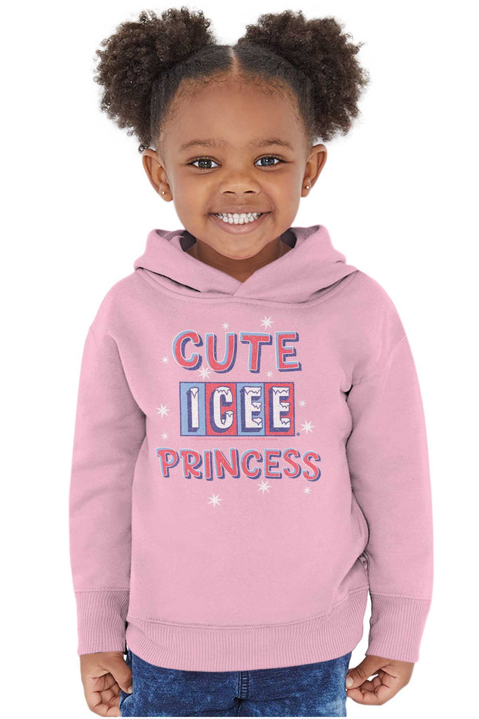 Icee Princess Toddler Pullover Hoodie-Direct To Garment Print-Brisco Baby