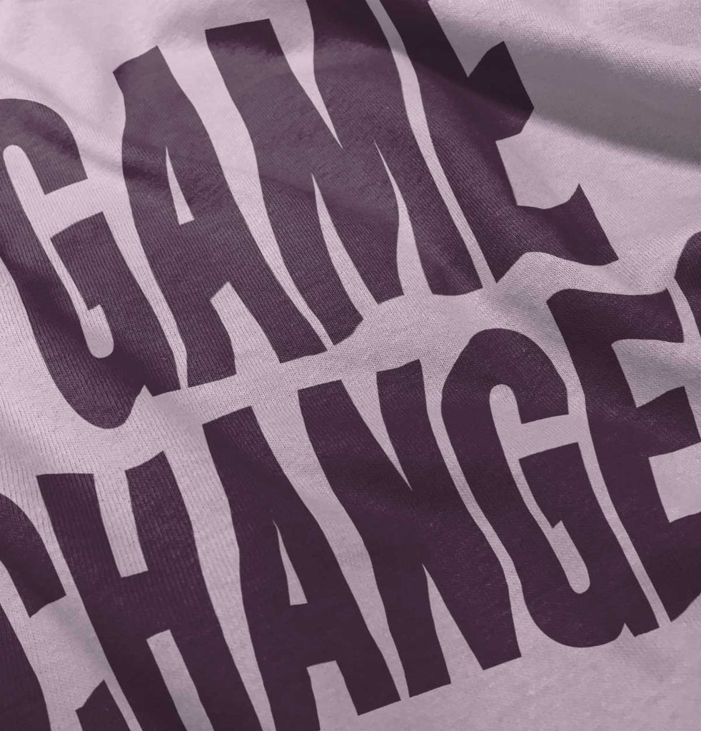 Game Changer Infant Baby Bib-Direct To Garment Print-Brisco Baby