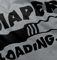 Loading Diaper Infant Toddler T Shirt-Direct To Garment Print-Brisco Baby