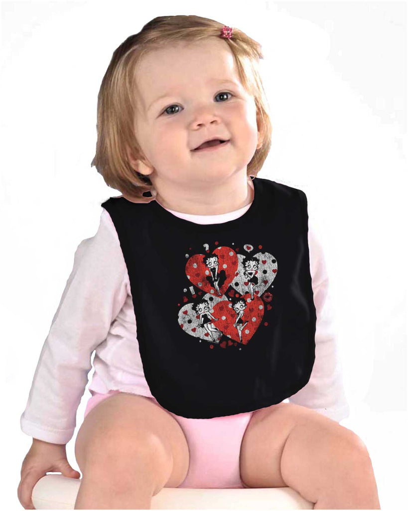 Betty Love Infant Baby Bib-Direct To Garment Print-Brisco Baby