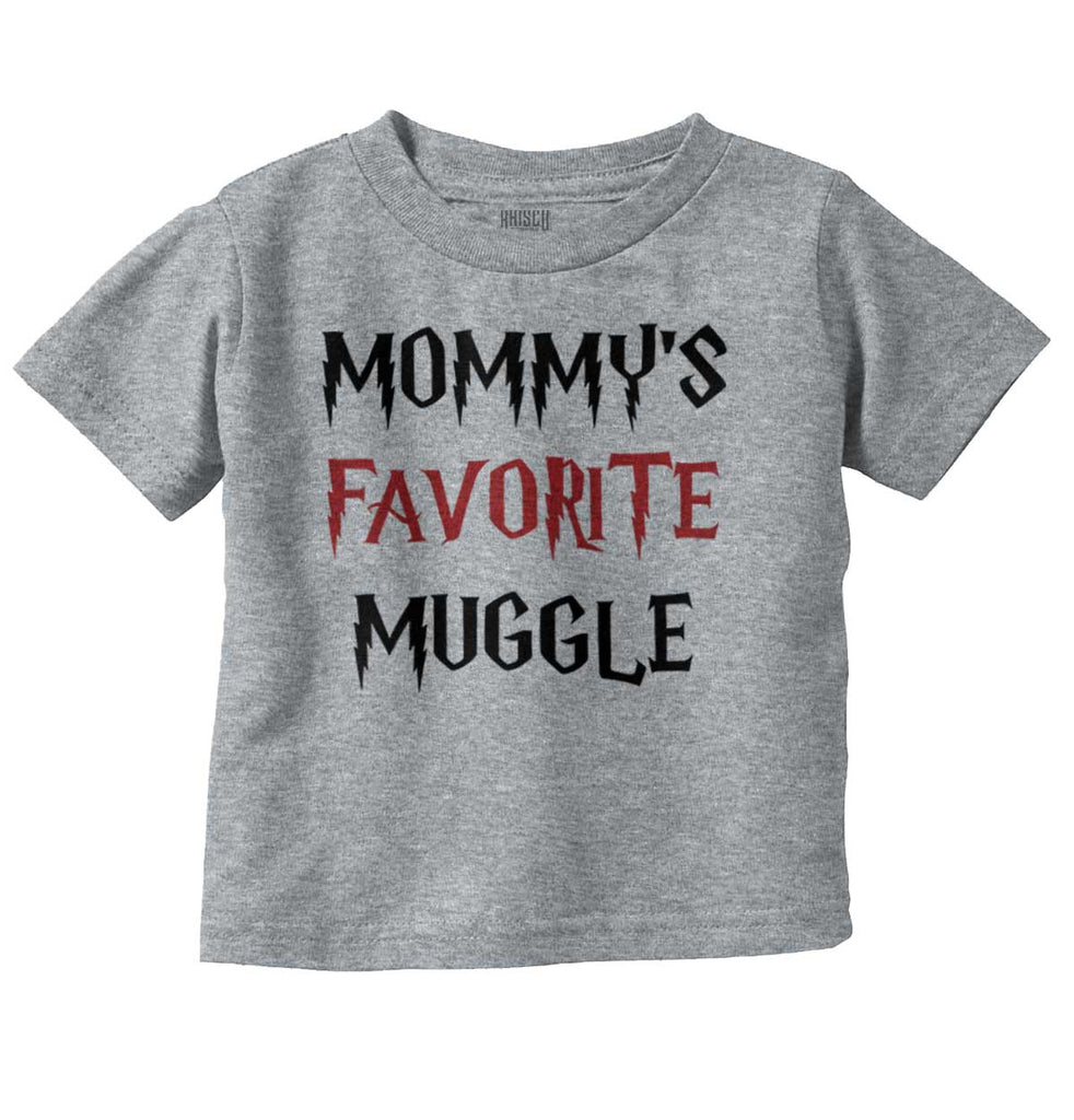 Mommy's Favorite Muggle Infant Toddler T Shirt-Direct To Garment Print-Brisco Baby