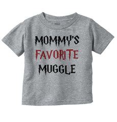 Mommy's Favorite Muggle Infant Toddler T Shirt-Direct To Garment Print-Brisco Baby