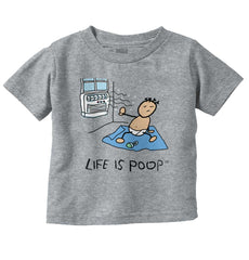 Cold Air Infant Toddler T Shirt-Direct To Garment Print-Brisco Baby