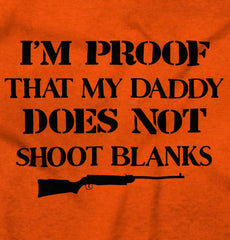 Shoot Blanks Infant Toddler T Shirt-Direct To Garment Print-Brisco Baby