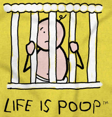 Jail Crib Romper Bodysuit-Direct To Garment Print-Brisco Baby