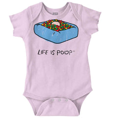 Ball Pit Romper Bodysuit-Direct To Garment Print-Brisco Baby