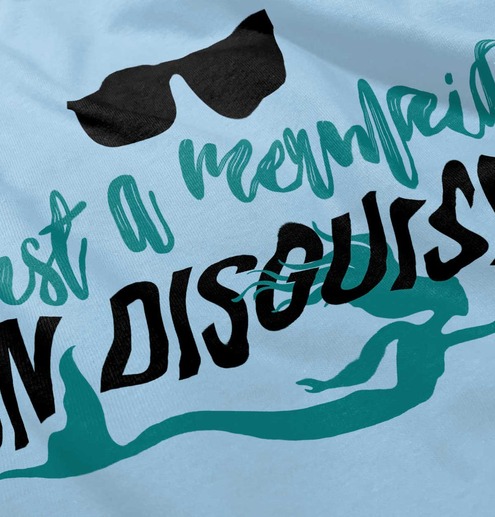 Mermaid In Disguise Romper Bodysuit-Direct To Garment Print-Brisco Baby