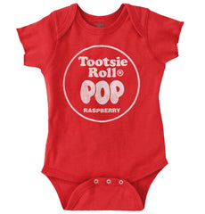Tootsie Pop Romper Bodysuit-Direct To Garment Print-Brisco Baby