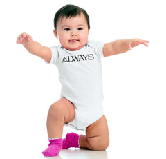 Always Illuminati Romper Bodysuit-Direct To Garment Print-Brisco Baby