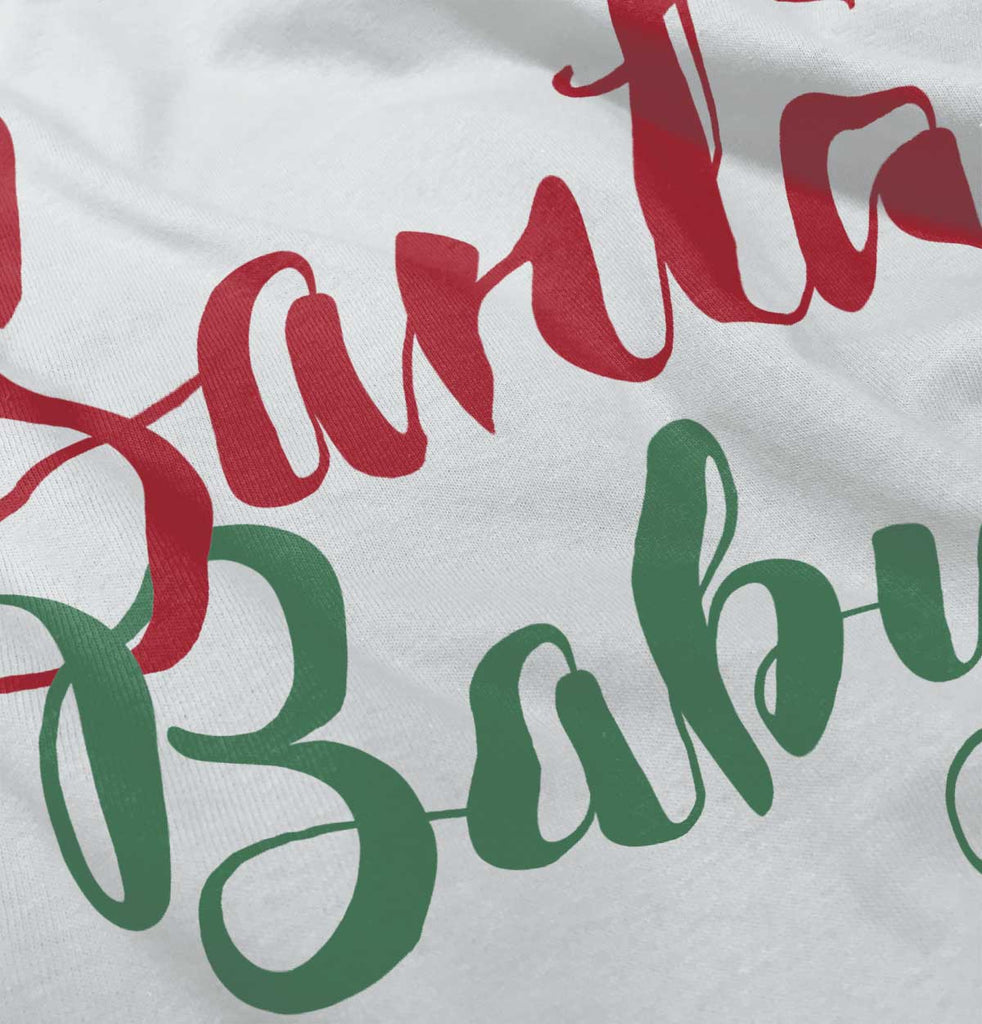 Santa Baby Romper Bodysuit-Direct To Garment Print-Brisco Baby