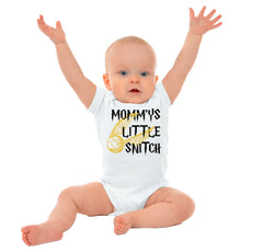 Mommy's Little Snitch Romper Bodysuit-Direct To Garment Print-Brisco Baby