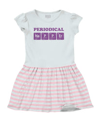 Nap Periodically Baby Striped Skirt Dress-Direct To Garment Print-Brisco Baby