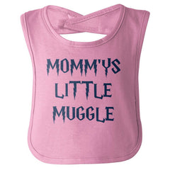 Mommy's Little Muggle Infant Baby Bib-Direct To Garment Print-Brisco Baby