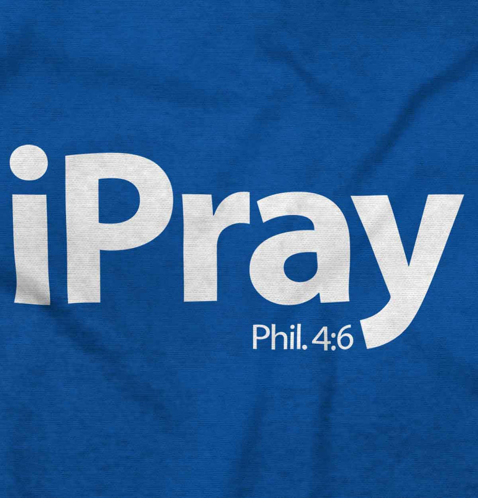 I Pray Philippians Romper Bodysuit-Direct To Garment Print-Brisco Baby