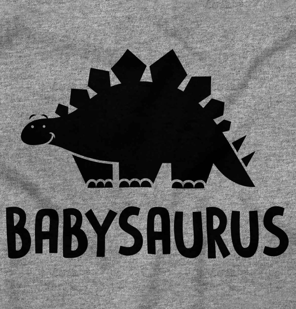 Babysaurus Football Romper Bodysuit-Direct To Garment Print-Brisco Baby