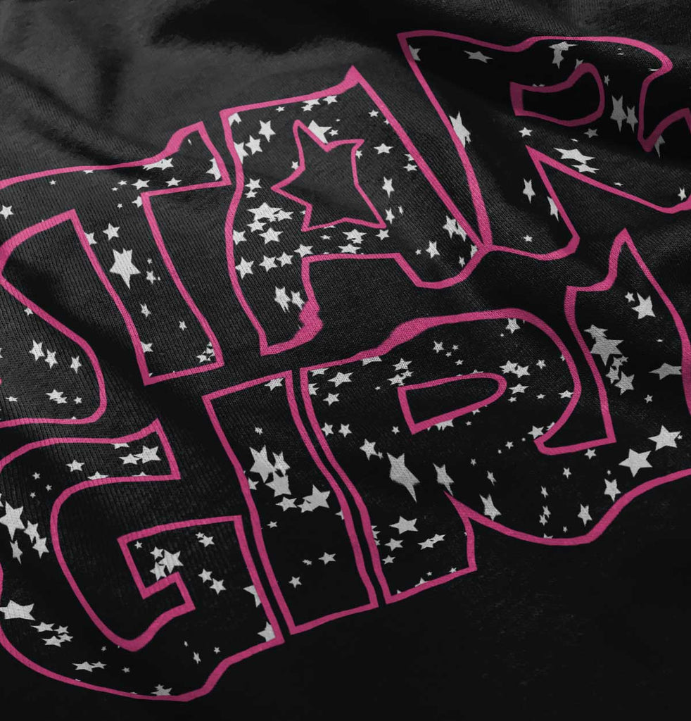 Star Girl Infant Toddler T Shirt-Direct To Garment Print-Brisco Baby