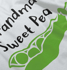 Grandma's Sweet Pea Infant Toddler T Shirt-Direct To Garment Print-Brisco Baby