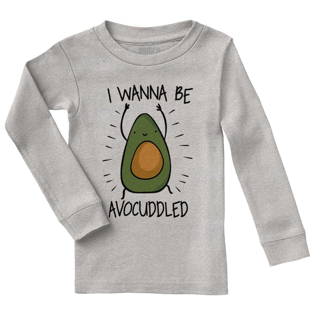 Avocuddled Solid Baby Pajama Top-Direct To Garment Print-Brisco Baby