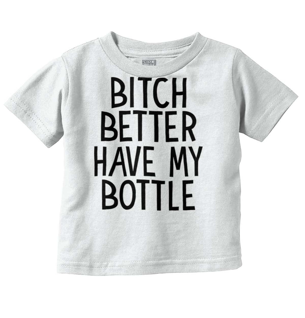 My Bottle Infant Toddler T Shirt-Direct To Garment Print-Brisco Baby