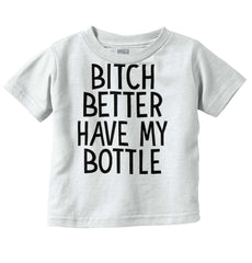 My Bottle Infant Toddler T Shirt-Direct To Garment Print-Brisco Baby