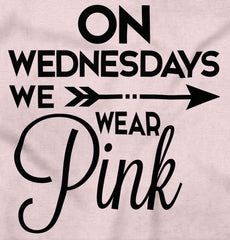 Wear Pink Baby Ruffled Trim Romper-Direct To Garment Print-Brisco Baby