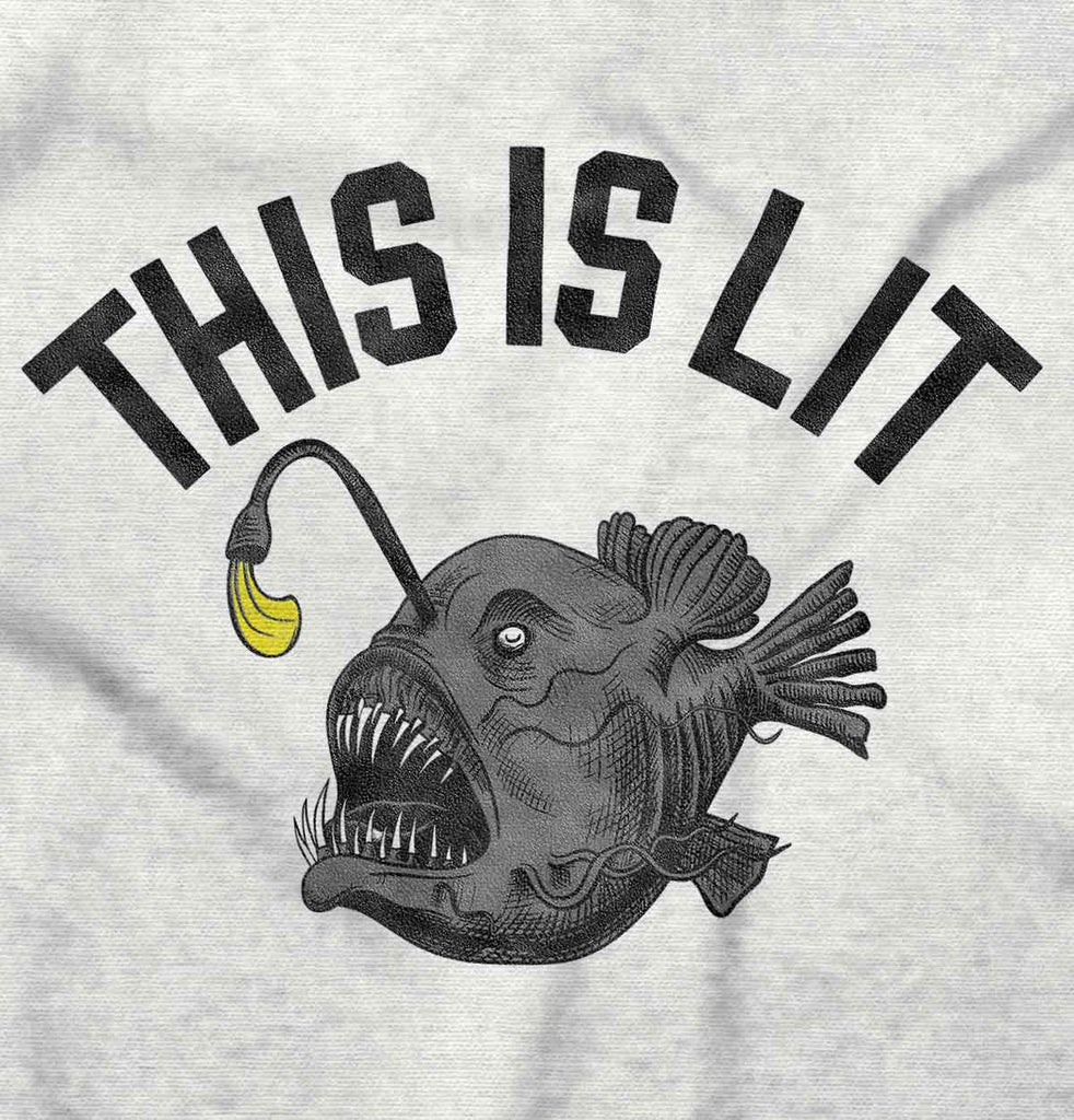 This Is Lit Pullover Hoodie-Direct To Garment Print-Brisco Baby