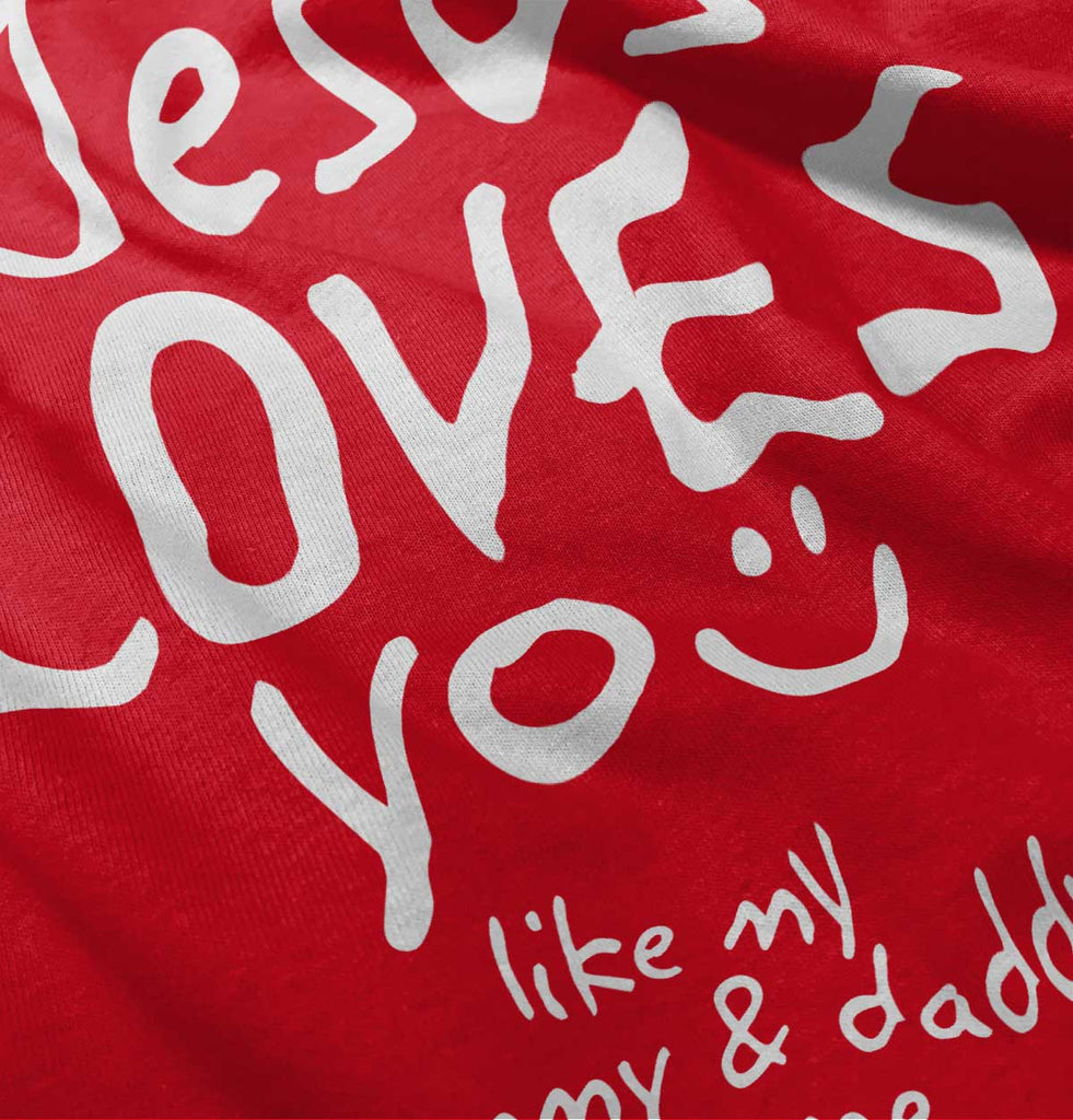 Jesus Loves You Baby Polka Dot Skirt Dress-Direct To Garment Print-Brisco Baby