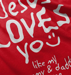 Jesus Loves You Baby Polka Dot Skirt Dress-Direct To Garment Print-Brisco Baby