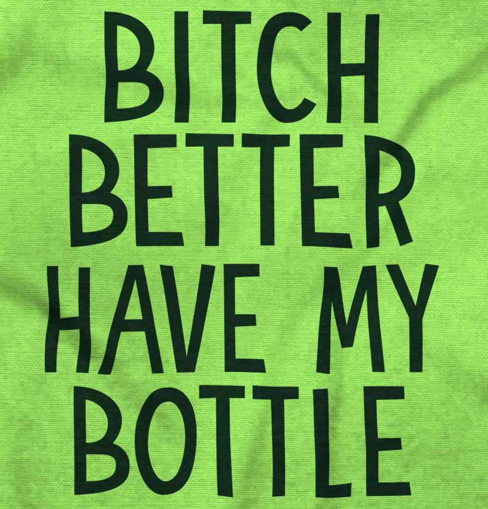 My Bottle Infant Toddler T Shirt-Direct To Garment Print-Brisco Baby