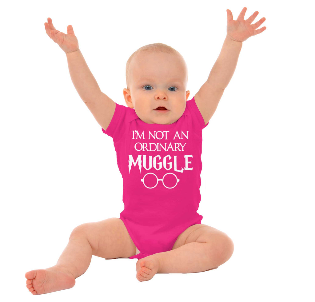Orginary Muggle Romper Bodysuit-Direct To Garment Print-Brisco Baby