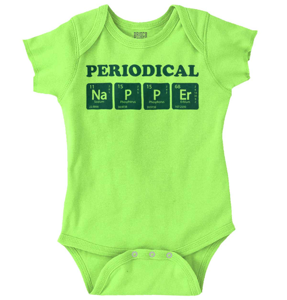 Nap Periodically Romper Bodysuit-Direct To Garment Print-Brisco Baby