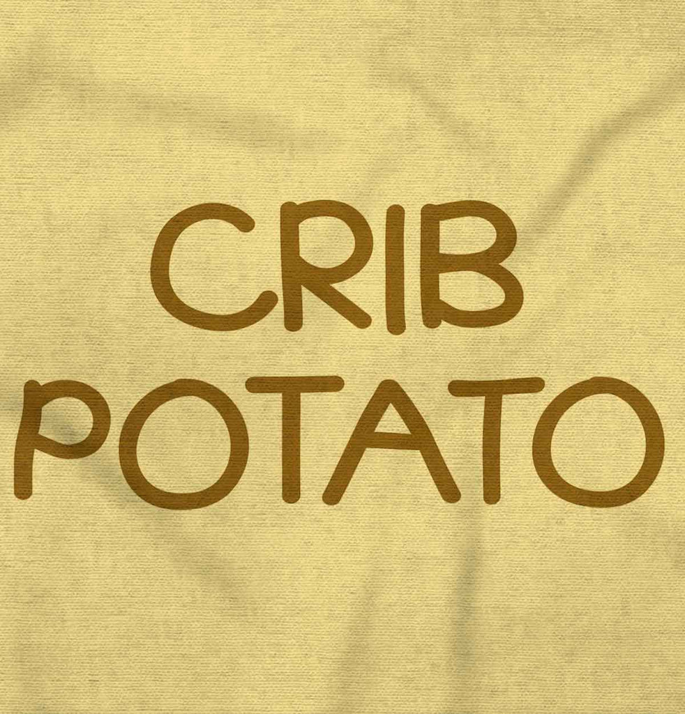 Crib Potato Infant Toddler T Shirt-Direct To Garment Print-Brisco Baby