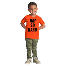 Nap So Hard Infant Toddler T Shirt-Direct To Garment Print-Brisco Baby
