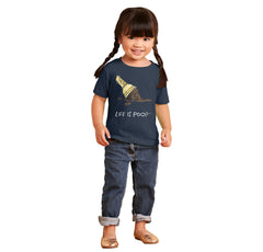 Dropped Cone Infant Toddler T Shirt-Direct To Garment Print-Brisco Baby