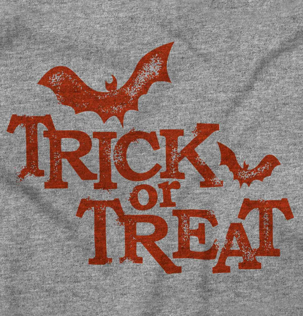Trick or Treat Bats Infant Toddler T Shirt-Direct To Garment Print-Brisco Baby