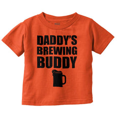 Brewing Buddy Infant Toddler T Shirt-Direct To Garment Print-Brisco Baby