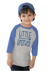 Little Brother Toddler Baseball-Direct To Garment Print-Brisco Baby