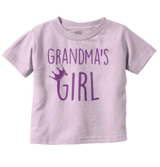 Grandma's Girl Infant Toddler T Shirt-Direct To Garment Print-Brisco Baby