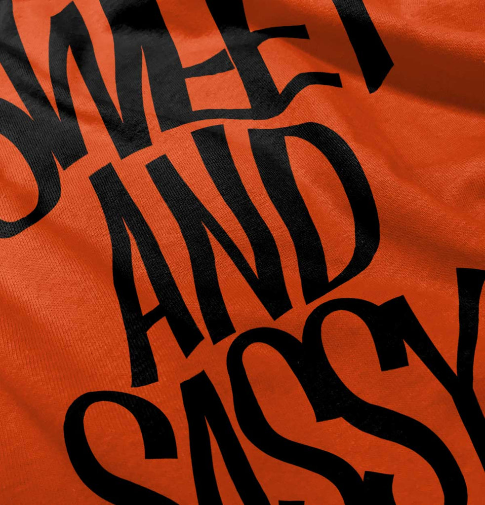 Sweet and Sassy Infant Toddler T Shirt-Direct To Garment Print-Brisco Baby