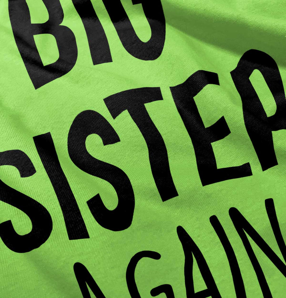 Big Sister Again Romper Bodysuit-Direct To Garment Print-Brisco Baby