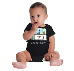 Safety Locks Romper Bodysuit-Direct To Garment Print-Brisco Baby