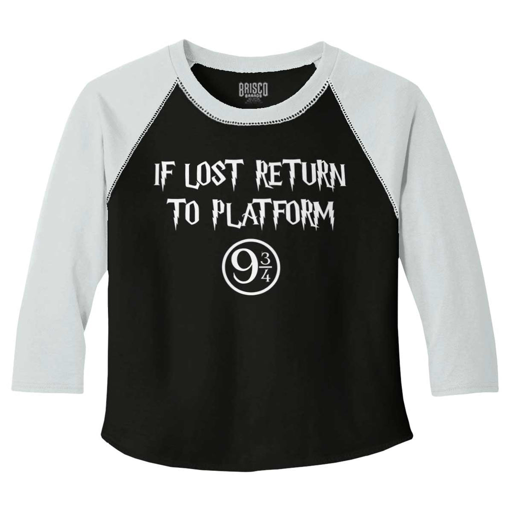 Return Platofrm 9 3/4 Toddler Baseball-Direct To Garment Print-Brisco Baby