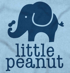 Elephant Peanut Infant Toddler T Shirt-Direct To Garment Print-Brisco Baby