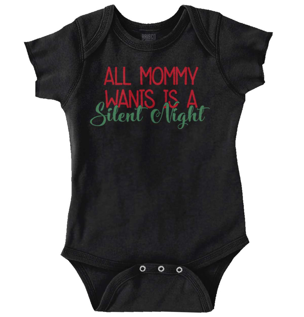 All Mommy Wants Romper Bodysuit-Direct To Garment Print-Brisco Baby
