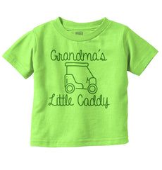 Grandma's Little Caddy Infant Toddler T Shirt-Direct To Garment Print-Brisco Baby