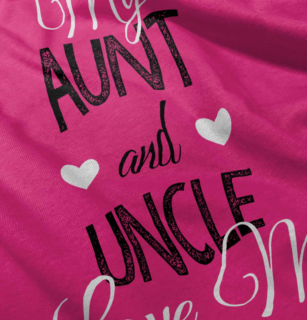 Aunt And Uncle Infant Toddler T Shirt-Direct To Garment Print-Brisco Baby